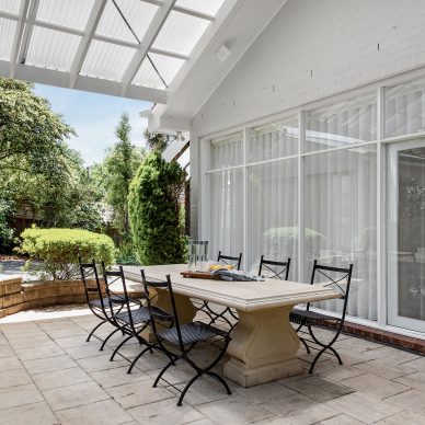 Outdoor Entertainment Area Renovation Pergola Design Eaglemont Melbourne